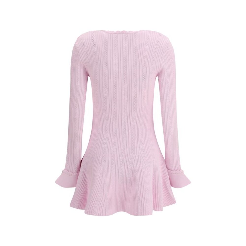 Self-Portrait Women Pearl Trim Knit Mini Dress - Picture 2 of 3